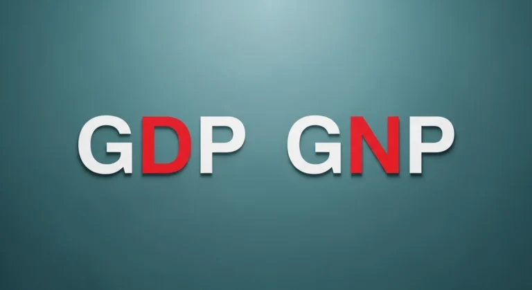 GDP and GNP (Gross Domestic Product & Gross National Product) image