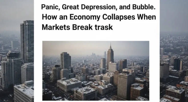 Panic, Great Depression, and Bubble — How an Economy Collapses When Markets Break Down image